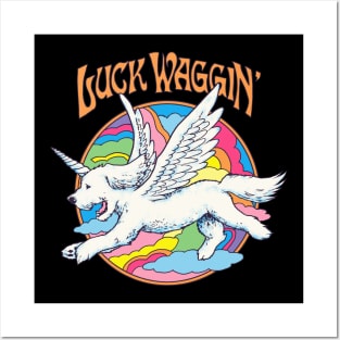 Luck Waggin' Posters and Art